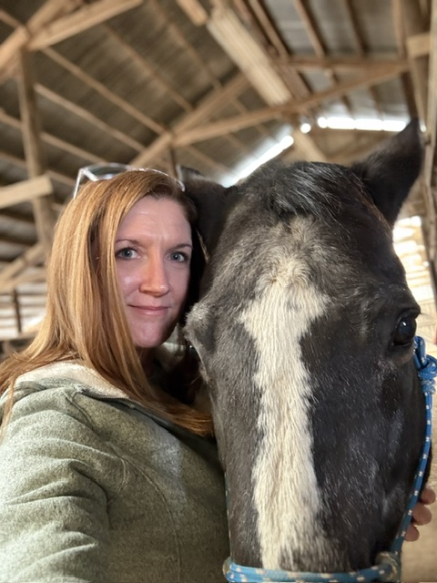 Tarrah With Horse photo